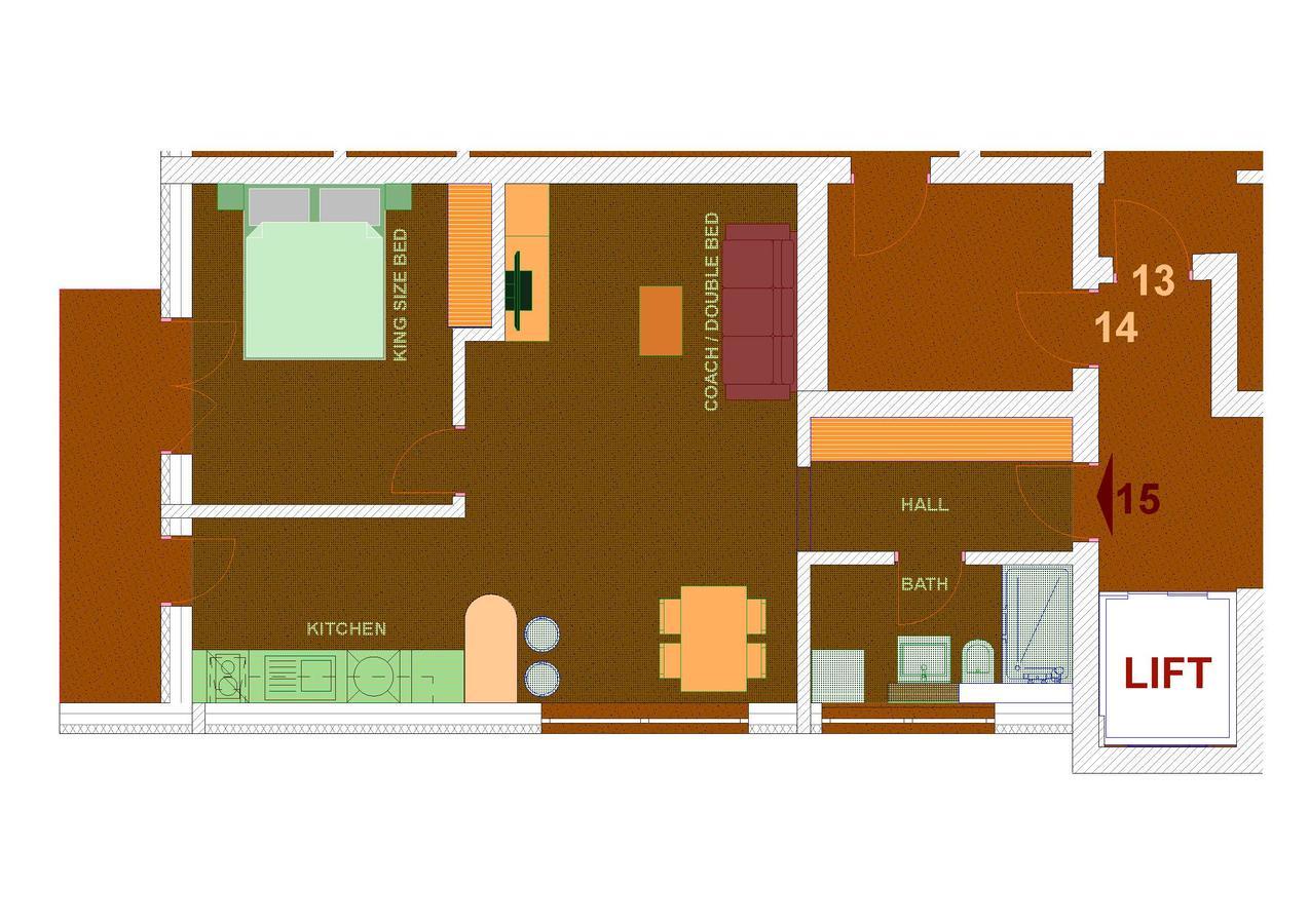 Apartament Schiller 58 Брашов Екстер'єр фото
